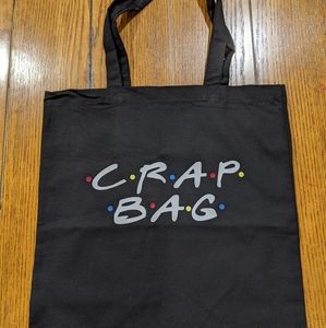 Crap bag tote bag
